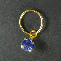 ネイルピアス サファイア　5010549