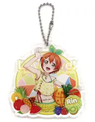 【中古】雑貨 星空凛 「セガコラボカフェ ラブライブ!スクフェスシリーズ 2020 アクリルキーホルダー μ’s フルーツ編」