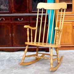 柏木工 KASHIWA ロッキングチェア ナチュラルカラー 飛騨家具 - メルカリ