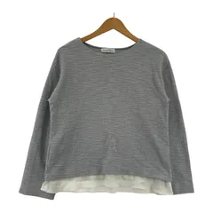 green label relaxingグリーンレーベルリラクシング ユナイテッドアローズ フリルカットソー size表記なし/グレー