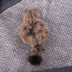 キジトラ猫 の ブローチ 手作りキット 羊毛フェルト