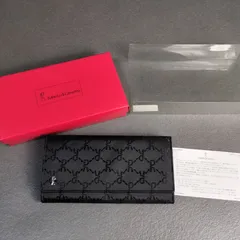 ロベルタディカメリーノ　モノグラム　長財布　ブラック　Roberto di camrinoのサムネイル