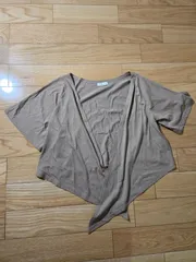 earth music & ecology　ベージュ　カットソー