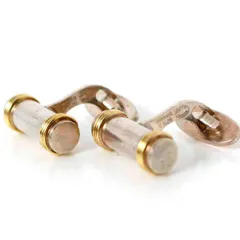 Georg Jensen / ジョージ ジェンセン ヴィンテージ カフス Sv925 A22 20×8(mm) 重量計22.5g(11.3g/11.2g) NT Cランクのサムネイル