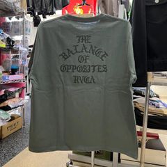 XL あり‼️RVCA rvca ルーカ⚫︎半袖　iron on SS Tシャツ　ブルーグレー　M L XL