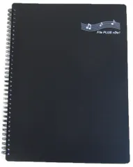 楽譜ファイル FILE PLUS+DO 30ポケット ブラック