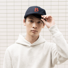 メルトンアンパイアキャップ   Bキャップ つばが短い　キャップ  帽子