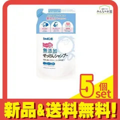 シャボン玉 無添加せっけんシャンプー 泡タイプ 420mL (詰め替え用) 5個セット まとめ売りのサムネイル