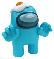 【中古】トレーディングフィギュア クルー(Egg Hat) 「Among Us-アモングアス- ミニフィギュア シリーズ1」