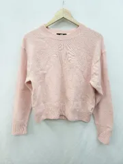 ◇ UNIQLO ユニクロ 461066 長袖 プレミアムラムクルーネックセーター サイズL ピンク レディース P  【1405090010776】
