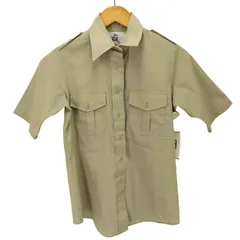 ウールリッチ WOOLRICH 70-80S USA製 白タグ S/S サファリ シャツ レディース 表記無 のサムネイル