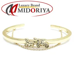 COACH コーチ バングル GP ゴールドメッキ レディース /294206【中古】【BJ】