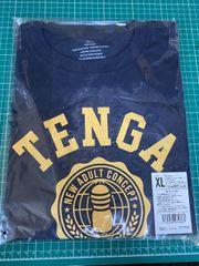 TENGA　テンガ　カレッジTシャツ　紺　XL　新品　未使用　（店頭併売品）