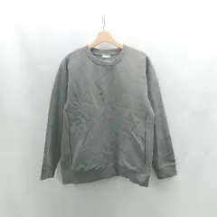 ◇ ⊇ BEAUTY&YOUTH UNITED ARROWS クルーネック 長袖 ダブルニットスウェット サイズM グレー メンズ E  【1502180061530】