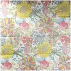 インターモードユージング リバティ 未使用 コットン ミニスカーフ ハンカチ