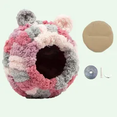 新品 Hakona インコ おもちゃ鳥の巣・巣箱バードテントインコ ヒーター 保温ふわふわぬいぐるみニット小動物 ハンモック ハウス 冬吊り下げ文鳥セキセイインコ おもちゃ可愛い丸い洞窟オカメインコ 鳥 おもちゃハムスター 隠れ家遊び場寝床モルモット ハウス小