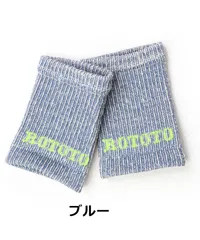 Rototo ロトト ヘンプクッション フットバンド サンダルソックス ブルー 新品 日本製 靴下 メンズ レディース R1596のサムネイル