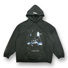 VETEMENTS starwars 19AW 콜라보 다스베이더 프린트 스웨트 후디 파커 베트몬 스타워즈 USW21TR016 L 66498A