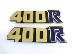 z400GP.GPz400 エンブレム 2個セット - メルカリ