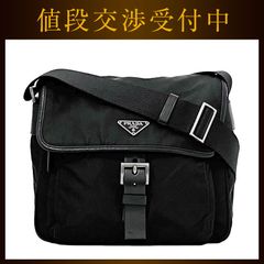 プラダ ショルダーバッグ ブラック NERO テスート BT0173 美品