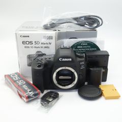 【シャッター回数339回】バーコード切り取りあり■ほぼ新品■ Canon デジタル一眼レフカメラ EOS 5D Mark IV ボディー EOS5DMK4