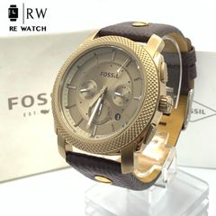 最終値下げ】新品フォッシル 腕時計 メンズ アナログ レザーベルト