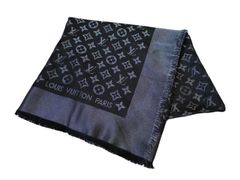 LOUIS VUITTON　ルイヴィトン　大判ショール　モノグラムシャイン