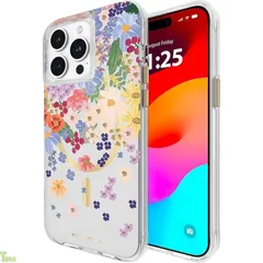 【Rifle Paper Co.】 iPhone 15 Pro Max 用 ハイブリッド ケース [抗菌・落下耐衝撃テスト3.6mクリア] MagSafe対応 花柄 マルゴー Margaux RP0522921