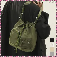 送料無料 巾着ショルダーバッグ レディース 小さめ カジュアル 肩掛けバッグ おしゃれ 斜め掛け かばん 3WAY 韓国ファッション 手提げカバン 軽量 旅行バッグ 人気 巾着ナイロンバッグ ポケット付きバッグ トレンドバッグ軽い