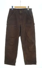 カーハート Carhartt ダブルニーペインターパンツ デニム ブラウン 103MB-487