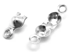 ボールチップ カン付き(ホワイトシルバー)(100個)