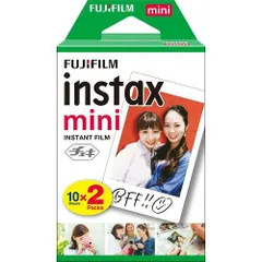 【新品・2営業日で発送】FUJIFILM 富士フイルム instax mini インスタントカラーフィルム instax mini 2パック品(10枚入x2)(INSTAX MINI JP 2)