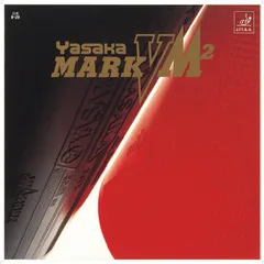 ヤサカ Yasaka 卓球 マークV M2 皮なし  卓球ラバー   B29 20 アカ