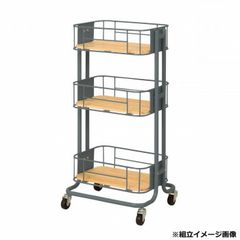 三越家具 Brugge KM100 マガジンラック カントリー アンティーク