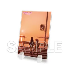 【新品】 『ラブライブ!サンシャイン!!』ミニアクリルプレート Aqours ダイヤ&ルビィ 佐賀