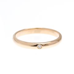 カルティエ(Cartier) 1895 ウェディングリング 1P ダイヤモンド K18ピンクゴールド(K18PG) ファッション ダイヤモンド バンドリング ピンクゴールド(PG)
