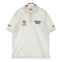 サイズ：S BEAMS GOLF ビームスゴルフ  半袖ポロシャツ  ホワイト系 [240101384388]# ゴルフウェア メンズ ストスト