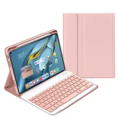 【新着商品】ピンク 可愛い お洒落 人気 薄型 ケース アイパッド10キーボード 10世代 iPad iPad 10.9インチ 分離式 収納 Pencil カバー キーボード 2022 iPad10 キーボード付 第10世代ケース 軽量 AnMengXinLi