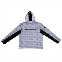 値下げ！！メガバス　ウェア　フィッシング　Lサイズ Megabass メガバス フィッシングウェア ジップパーカー ベイト