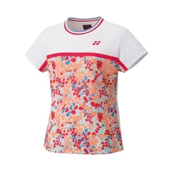 YONEX ヨネックス ウィメンズゲームシャツ W サイズ L 20734 11 | スポーツ用品 運動 スポーツ 衣類 バドミントン トップス Tシャツ 素材 L ウィメンズ ホワイト 着心地 快適 球技 YONEX 使いやすい 定番 プレゼント おしゃれ 