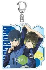 【中古】雑貨 潔世一＆蜂楽廻 アクリルキーホルダー 「ブルーロック」