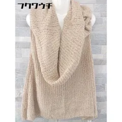 ◇ n'Or ノアール ポンチョ風 ニット セーター サイズF ピンク系 レディース 【中古】 【1103160007663】