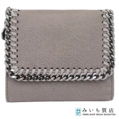STELLA McCARTNEY ステラマッカートニー 財布 二つ折り ファラベラ グレー レディース 小物 H20818