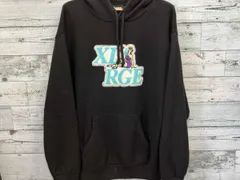 X-LARGE パーカー ブラック ニット