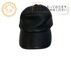 HERMES　エルメス　ハートビーズ　セリエボタンキャップ　帽子　57　ブラック HERMESエルメスハートビーズセリエボタンキャップ帽子57ブラック