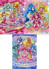 【中古】クリアファイル 集合 A4クリアファイルセット(3枚組) 「映画プリキュアミラクルリープ みんなとの不思議な1日」