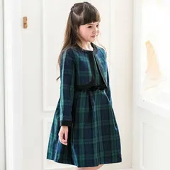 【ブラックウオッチ】お嬢様のアンサンブルスーツセット TAK キッズ キャサリンコテージ