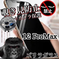 値下げ【iPhone 12Pro Max】覗き見防止フィルム＋カメラ保護フィルム