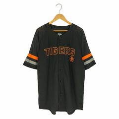 ユーズドフルギ USED古着 {{Stitches}} MLB チームロゴ刺繍 ゲームシャツ ベースボールシャツ メンズ import：XL 