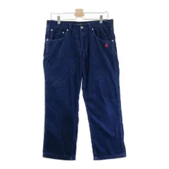 サイズ：M ROUGH&SWELL ラフアンドスウェル RSM-19260 コーデュロイ パンツ  ネイビー系 [240101203271] ゴルフウェア メンズ ストスト